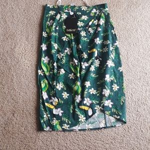 BNWT Collectif sarong skirt